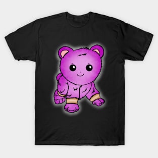 Cute Fuchsia Baby Bear T-Shirt